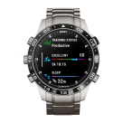 Спортивные часы Garmin MARQ Aviator (Gen 2), титановый блочный браслет, чёрный силиконовый ремешок - фото 6