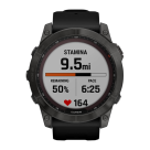 Спортивные часы Garmin fenix 7X Sapphire Solar Edition, 51 мм, тёмно-серый безель, чёрный силиконовый ремешок - фото 6