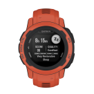 Спортивные часы Garmin Instinct 2S Standard Edition, 40 мм, силиконовый ремешок макового цвета - фото 5