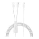 Кабель с оплёткой Belkin BoostCharge Pro USB-C — 2 USB-C (USB 2.0) (1,5 м) (CAC004) - фото 5