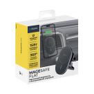 Автомобильный держатель с поддержкой MagSafe и беспроводной зарядкой Deppa MageSafe Flat - фото 6