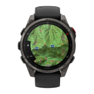 Cпортивные часы Garmin fenix 8 Pro, 47 мм, AMOLED, титан с DLC, сапфир, силиконовый ремешок цвета «чёрный/серый» - фото 3
