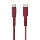 Кабель MFi с нейлоновой оплёткой и ремешком Uniq Flex USB-C/Lightning (1,2 м, 18 Вт; поддержка Power Delivery) - фото 2