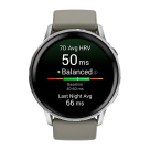 Спортивные часы Garmin Venu 4, 45 мм, серебристо-серый силиконовый ремешок - фото 8