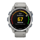 Спортивные часы Garmin Descent Mk3, 43 мм, силиконовый ремешок цвета «серый туман» - фото 8