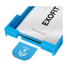 Глянцевое защитное стекло Uniq Optix EXOFit Vivid для iPhone Air - фото 2