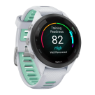 Спортивные часы Garmin Forerunner 265S, 42 мм, силиконовый ремешок цвета «Уайтстоун»/«южные тропики» - фото 6