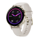 Спортивные часы Garmin Venu 3S, 41 мм, силиконовый ремешок цвета «слоновая кость» - фото 2