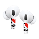Виниловые наклейки VLP Easy Art «I❤️music» для AirPods 4