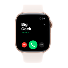 Часы Apple Watch Series 11, 46 мм, алюминий цвета «розовое золото», ремешок Sport Band цвета «светлые румяна»