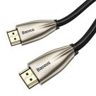 Кабель с нейлоновой оплёткой Baseus Horizontal HDMI (5 м, 4K 60 Гц) - фото 4