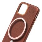Чехол из натуральной full-grain кожи ECCO с поддержкой MagSafe Decoded Back Cover для iPhone 12 Pro Max - фото 13