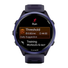Спортивные часы Garmin Forerunner 570, 47 мм, силиконовый ремешок цвета «полупрозрачный фиолетовый»/индиго - фото 6