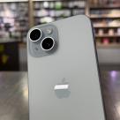 [Уценённый] Смартфон Apple iPhone 15 128 ГБ (Голубой | Blue) (2 nano-SIM) - фото 3