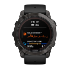 Спортивные часы Garmin fenix 7X Pro Sapphire Solar Edition, 51 мм, чёрный силиконовый ремешок - фото 13