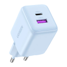 Сетевое зарядное устройство Ugreen мощностью 30 Вт (USB-C, USB-A) (GaN) (X516) - фото 3