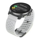 Спортивные часы Suunto Race S Titanium Canary, бело-жёлтый силиконовый ремешок - фото 4
