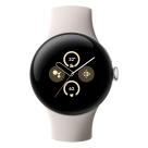 Умные часы Google Pixel Watch 2, Wi-Fi + LTE, «полированный серебристый» корпус, ремешок фарфорового цвета (японская версия) - фото 2