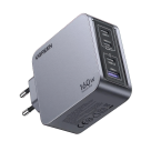 Сетевое зарядное устройство Ugreen Nexode Pro мощностью 160 Вт (3 USB-C, USB-A) (GaN) и кабель USB-C (1,5 м) (X763)
