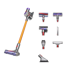 Беспроводной вертикальный пылесос Dyson V8 Absolute («Никель»/Жёлтый | Nickel/Yellow) (SV25) (2021) - фото 4