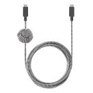 Кабель с оплёткой и утяжеляющим узлом Native Union Anchor Cable USB-C (USB 2.0) (3 м) - фото 3