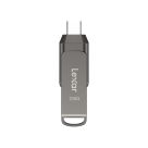 Флеш-накопитель Lexar JumpDrive D400 USB-C, USB-A (USB 3.2 Gen 1) (256 ГБ)
