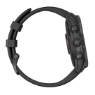 Спортивные часы Garmin epix (Gen 2) Sapphire Edition, 47 мм, чёрный силиконовый ремешок - фото 12