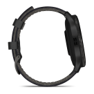 Спортивные часы Garmin Venu 3, 45 мм, чёрный кожаный ремешок, чёрный силиконовый ремешок - фото 4