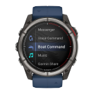 Спортивные часы Garmin quatix 8, AMOLED, 51 мм, силиконовый ремешок - фото 6