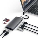 USB-Хаб Satechi Multiport Adapter V2 с USB-C (ST-TCMA2) - фото 5