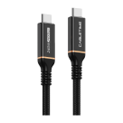 Кабель с оплёткой CABLETIME USB-C (USB4 Gen 3x2) (1 м)