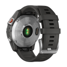 Спортивные часы Garmin epix (Gen 2) Standard Edition, 47 мм, чёрный силиконовый ремешок - фото 5
