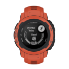 Спортивные часы Garmin Instinct 2S Standard Edition, 40 мм, силиконовый ремешок макового цвета - фото 8
