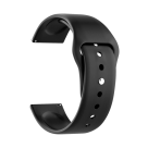 Силиконовый универсальный спортивный ремешок Deppa Silicone Band для часов с креплением 20 мм