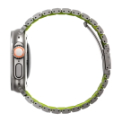 Стальной блочный браслет Uniq Strova Flex для Apple Watch 44, 45, 46 мм и Ultra 2–3 - фото 4