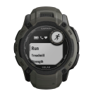 Спортивные часы Garmin Instinct 2X Solar Standard Edition, 50 мм, силиконовый ремешок цвета «мох» - фото 8