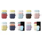 Двухцветный силиконовый чехол с карабином elago Duo Hang Case 2 мм для AirPods 1-го и 2-го поколений