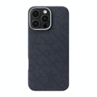 Арамидный чехол MagSafe PITAKA Monogram Tactile Woven Case для iPhone 16 Pro Max