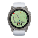 Спортивные часы Garmin epix Pro (Gen 2) Sapphire Edition, 51 мм, силиконовый ремешок цвета «Уайтстоун» - фото 8