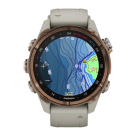 Спортивные часы Garmin Descent Mk3i, 43 мм, «французский серый» силиконовый ремешок - фото 5