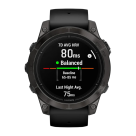 Спортивные часы Garmin epix Pro (Gen 2) Sapphire Edition, 47 мм, чёрный силиконовый ремешок - фото 5