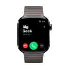 Часы Apple Watch Series 11, 42 мм, титан синевато-серого цвета, блочный браслет