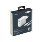 Сетевое зарядное устройство Deppa мощностью 20 Вт и дата-кабель USB-C — Lightning (1,2 м) - фото 2