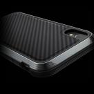 Защитный чехол с декоративной вставкой X-Doria Defense Lux Black Carbon для iPhone XR - фото 7