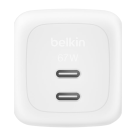 Сетевое зарядное устройство Belkin BoostCharge Pro мощностью 67 Вт (2 USB-C) (GaN) (WCH020) - фото 4