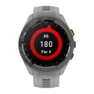 Спортивные часы Garmin Approach S70, 42 мм, силиконовый ремешок цвета «серая пудра» - фото 5