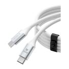 Кабель с оплёткой и ремешком ORICO USB-C (USB 2.0) (1 м) (CDX-100CC) - фото 2