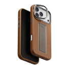 Кожаный чехол MagSafe с ремешком-держателем и подставкой Uniq Heldro Pro для iPhone 17 Pro Max - фото 9