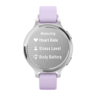 Спортивные часы Garmin Lily 2 Active, силиконовый ремешок цвета «фиолетовый жасмин» - фото 4