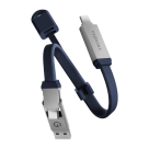 Кабель-брелок с оплёткой Energea Sheath Key USB-A, USB-C — USB-C (USB 2.0) (15 см) - фото 2